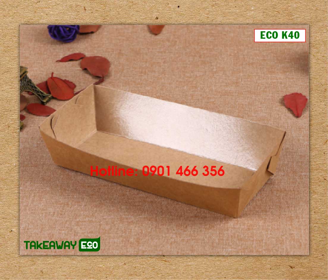 Khay giấy thực phẩm